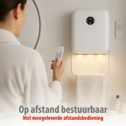 Alpina Badkamer Verwarming Elektrisch 750/2000w