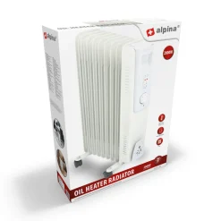 Alpina Elektrische Olieradiator 2000w Wit
