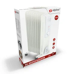 Alpina Elektrische Olieradiator 2000w Wit