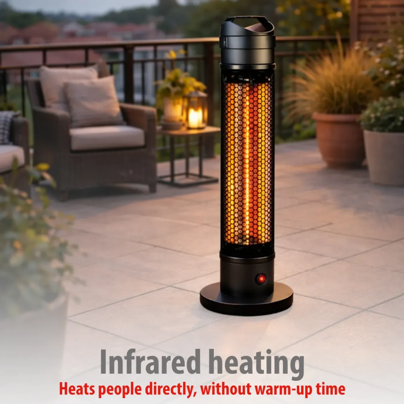 Alpina Heater Terrasverwarmer Elektrisch - Infrarood