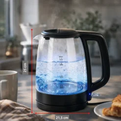 Alpina Waterkoker 1 -7 Liter - Waterkoker Glas 1850-2200w