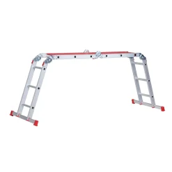 Altrex Vouwladder Varitrex Plus - 4 x 3 sporten - Werkhoogte 4.30m - met kunststof platform
