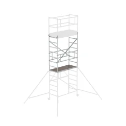Altrex Vouwsteiger RS Tower 34 - Module 3 - Aluminium - Werkhoogte 5,80-7,80m
