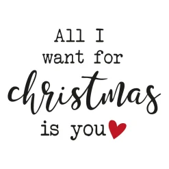 Ambiente Kerst Thema Servetten - 20x- 33 Cm -i Want For Christmas