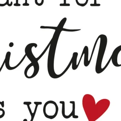 Ambiente Kerst Thema Servetten - 20x- 33 Cm -i Want For Christmas