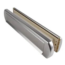AMI briefplaat EP 975/1 - met schacht en tochtklep - 360x74mm - F1 - 400574