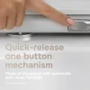 AM.PM Hangtoilet Like Wit - Aquaspin Randloos Toilet - Soft-close Toiletzitting