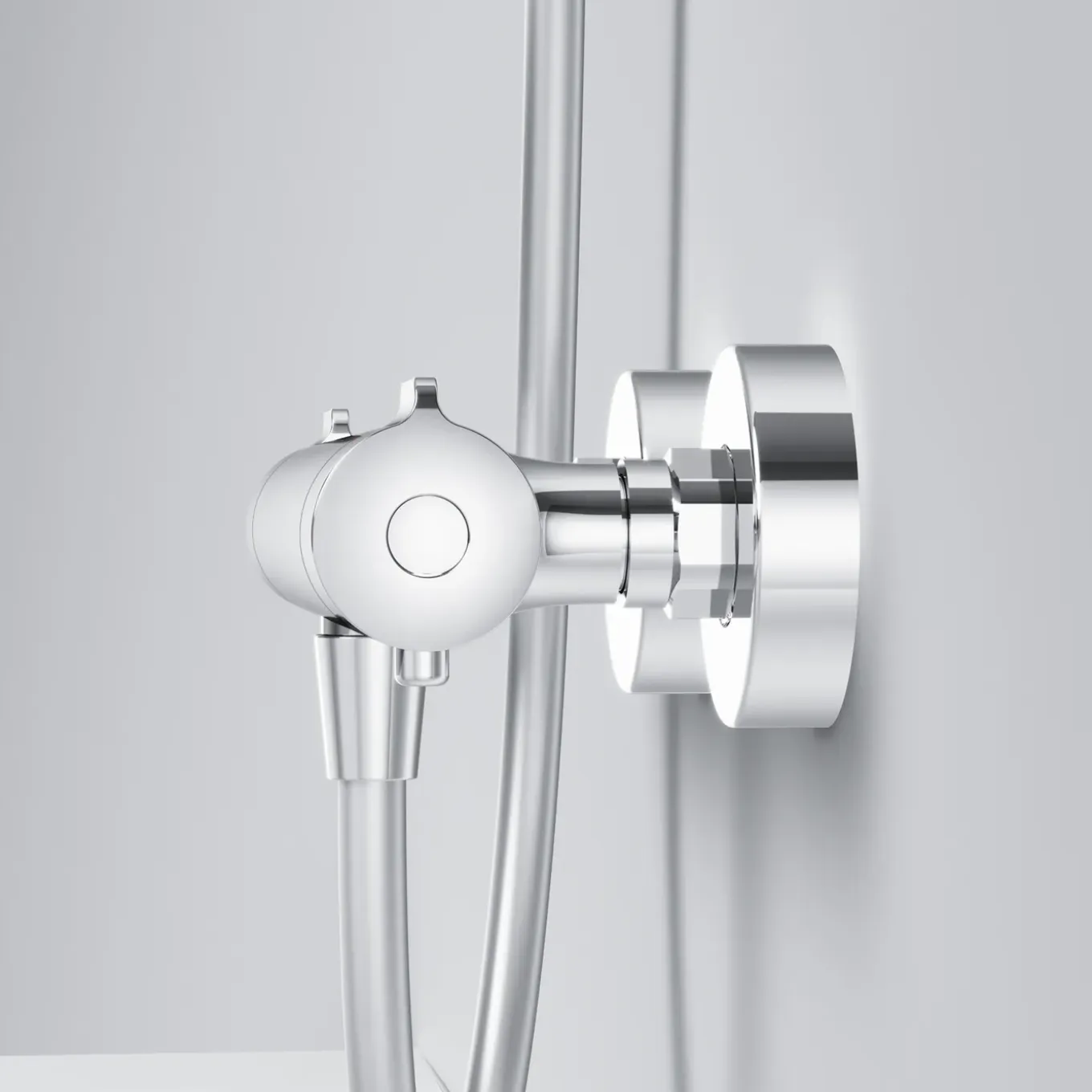 Am.pm Thermostatische Douchemengkraan Gem Chroom Messing