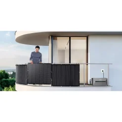 Anker Solix Solarbank 3 E2700 Pro Balkon Fotovoltaïsch Kit - Met BP2700 X2 En FS20 X4