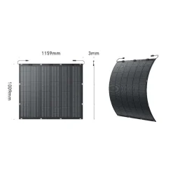 Anker Solix Solarbank 3 E2700 Pro Balkon Fotovoltaïsch Kit - Met BP2700 X2 En FS20 X4