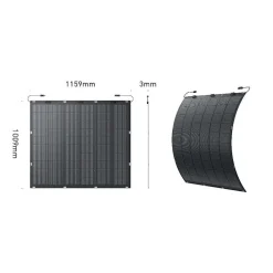 ANKER Solix Solarbank 3 E2700 Pro Balkon Fotovoltaïsch Kit - Met BP2700 En FS20 X4