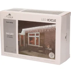 Anna Collection Kerstverlichting - Ijspegels - Helder Wit - 720cm
