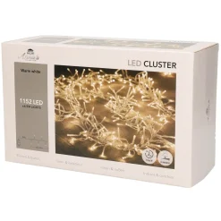 Anna's Collection Clusterverlichting - Warm Wit - 1152 Leds - 11m
