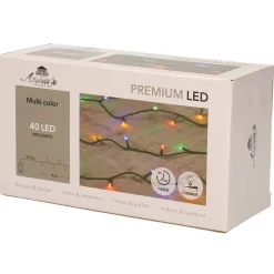 Anna's Collection Kerstverlichting - 40 Leds - Gekleurd - 4 M