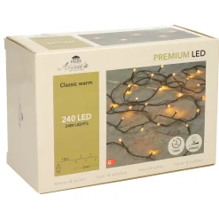 Anna's Collection Kerstverlichting - Warm Wit - 240 Leds - 24 M