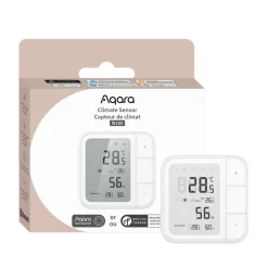 Aqara temperatuur- en vochtigheidssensor Climate Sensor W100 - omgevingssensor - slim