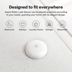 Aqara waterlek sensor T1 - Zigbee - overstromingsdetectie