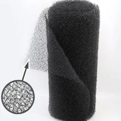 Aquagart Klauwmat Zwart 8m X 1m Oevermat Taludmat Dikte 20mm Uv Stabiel