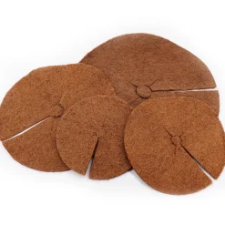 Aquagart Kokosmulchschijven 60cm 2 Stuks Kokosvezelmat Plantenbeschermingsmat