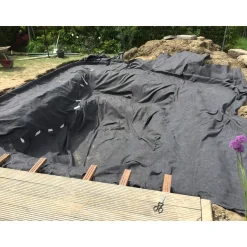 Aquagart Vijvervlies Vijverbeschermvlies Voor Vijverfolie 300g Grijs 20m²