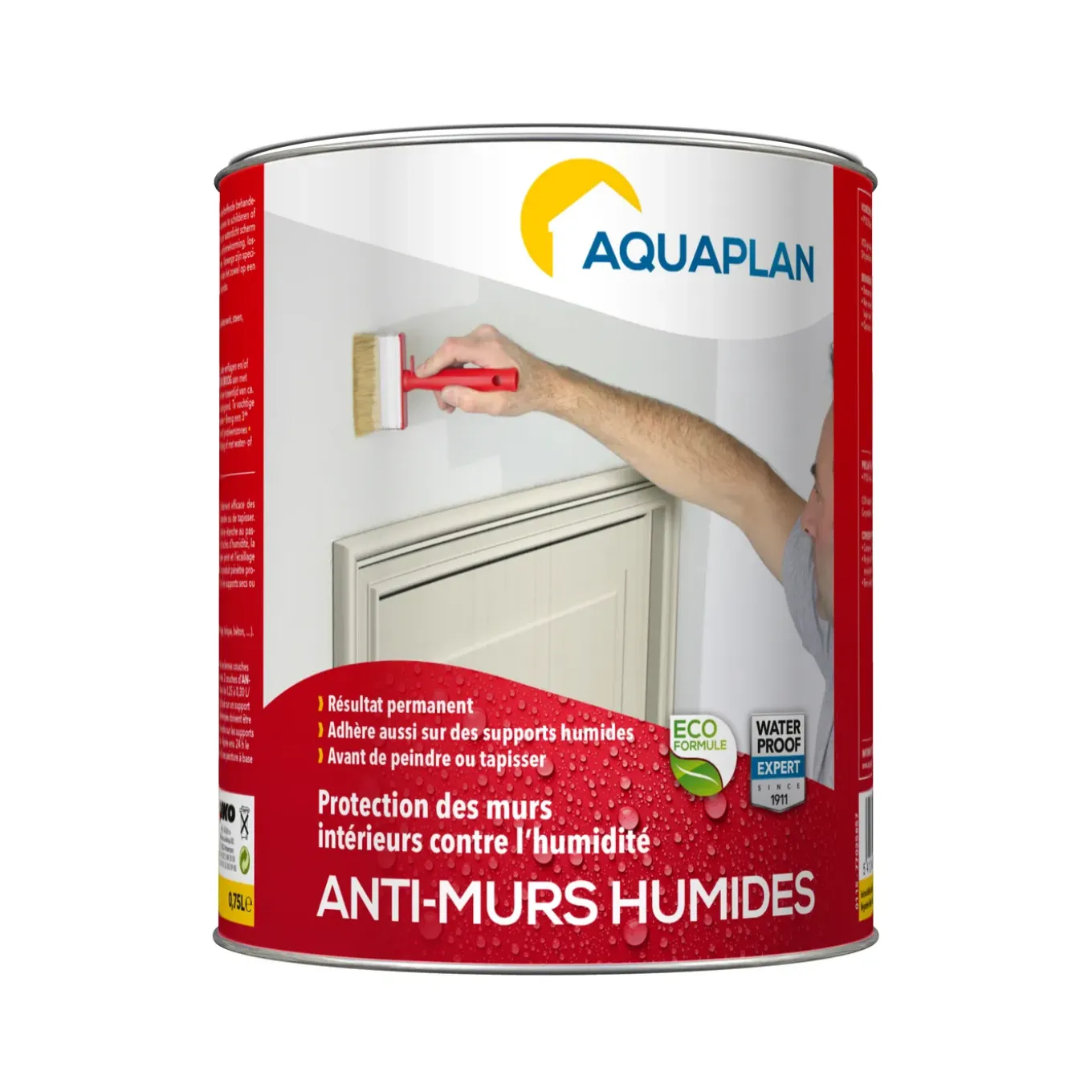 Aquaplan anti-vochtige muren coating wit 750ml