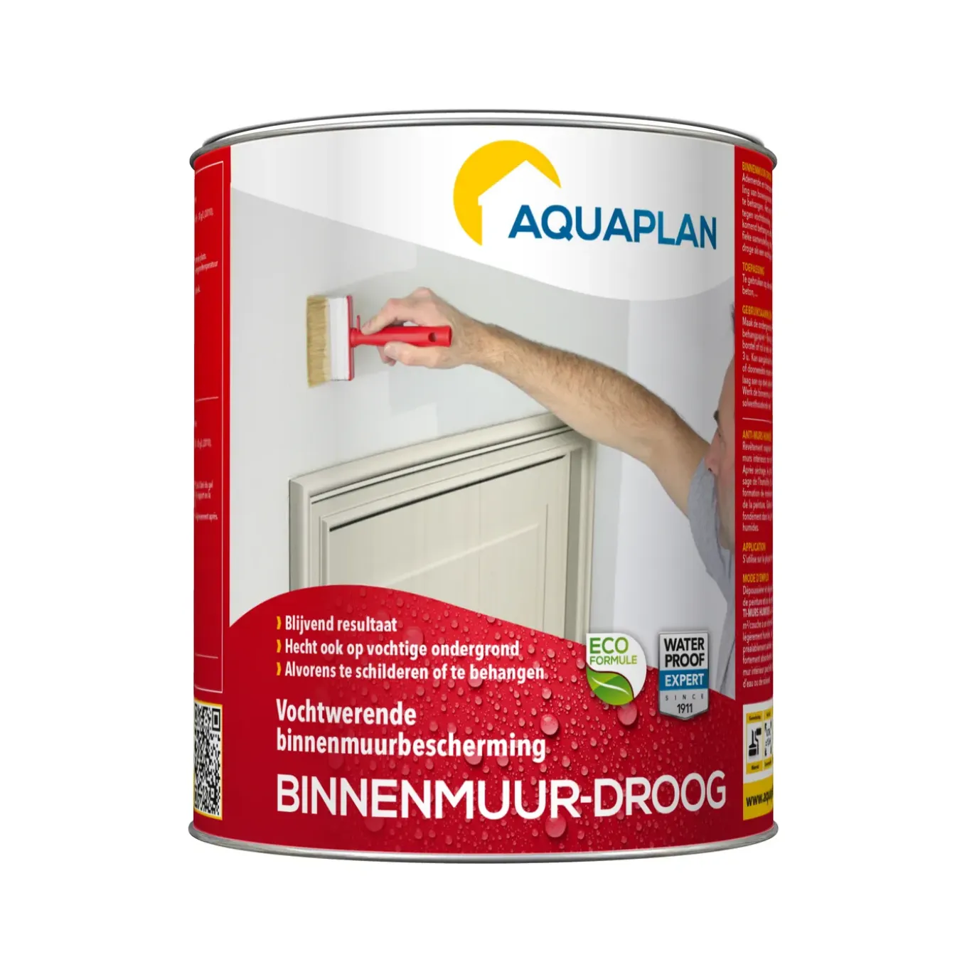 Aquaplan anti-vochtige muren coating wit 750ml