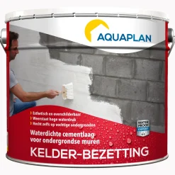Aquaplan kelder-bezetting waterdichte cementcoating 10 kg