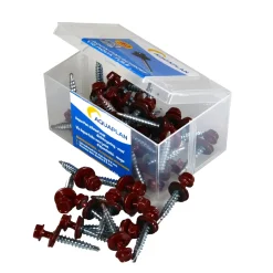 Aquaplan schroef Aqua-Pan rood 40 stuks