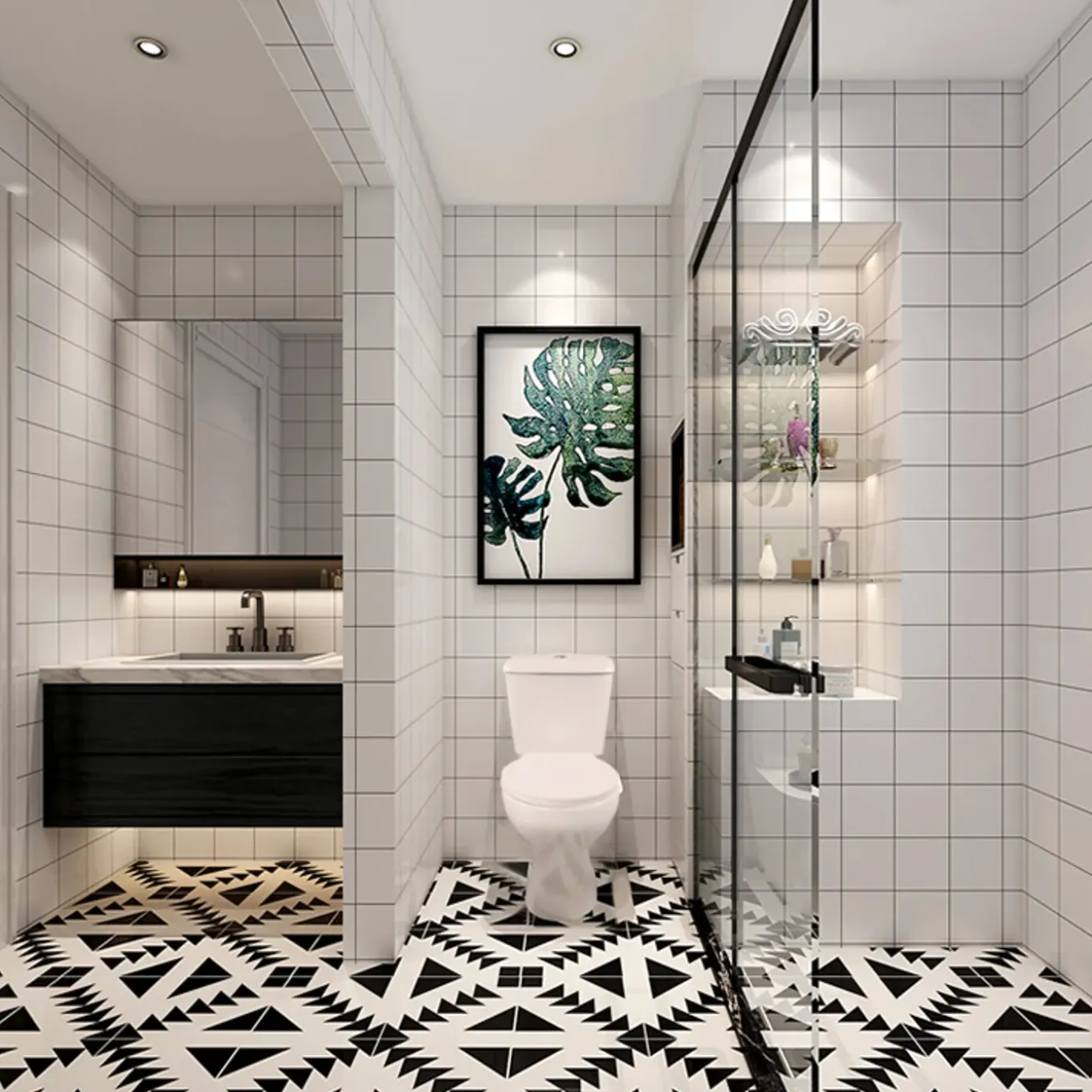 Aquavive Avisio Duoblok toilet - wit