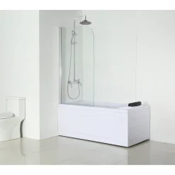 AquaVive – Praxis Eigen Merk AquaVive badwand Borneo 80x150cm chroom