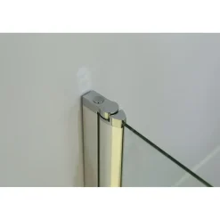 AquaVive badwand Lipari 140x80cm chroom