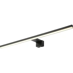 AquaVive Brilliant wandlamp Cato zwart 10W
