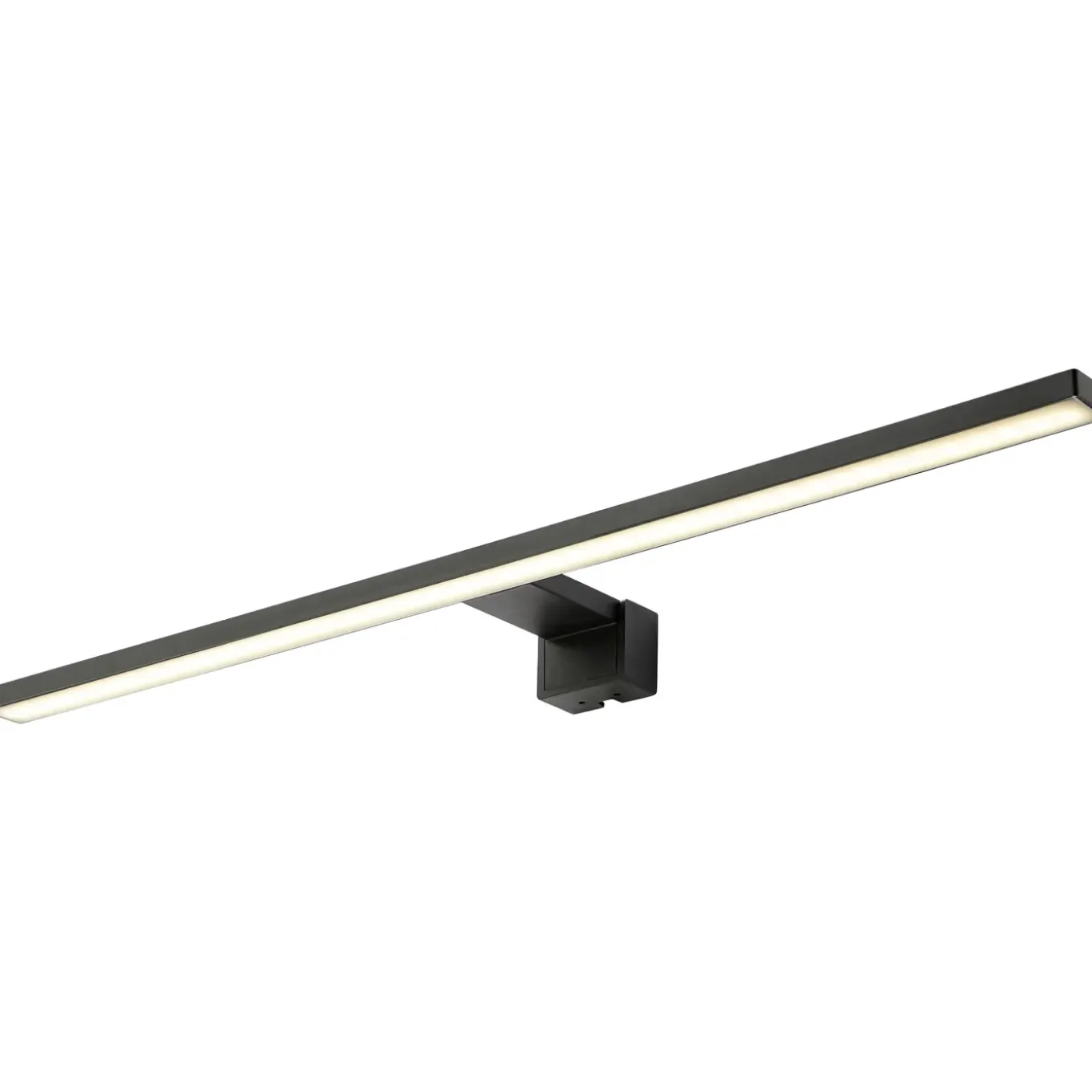 AquaVive Brilliant wandlamp Cato zwart 10W