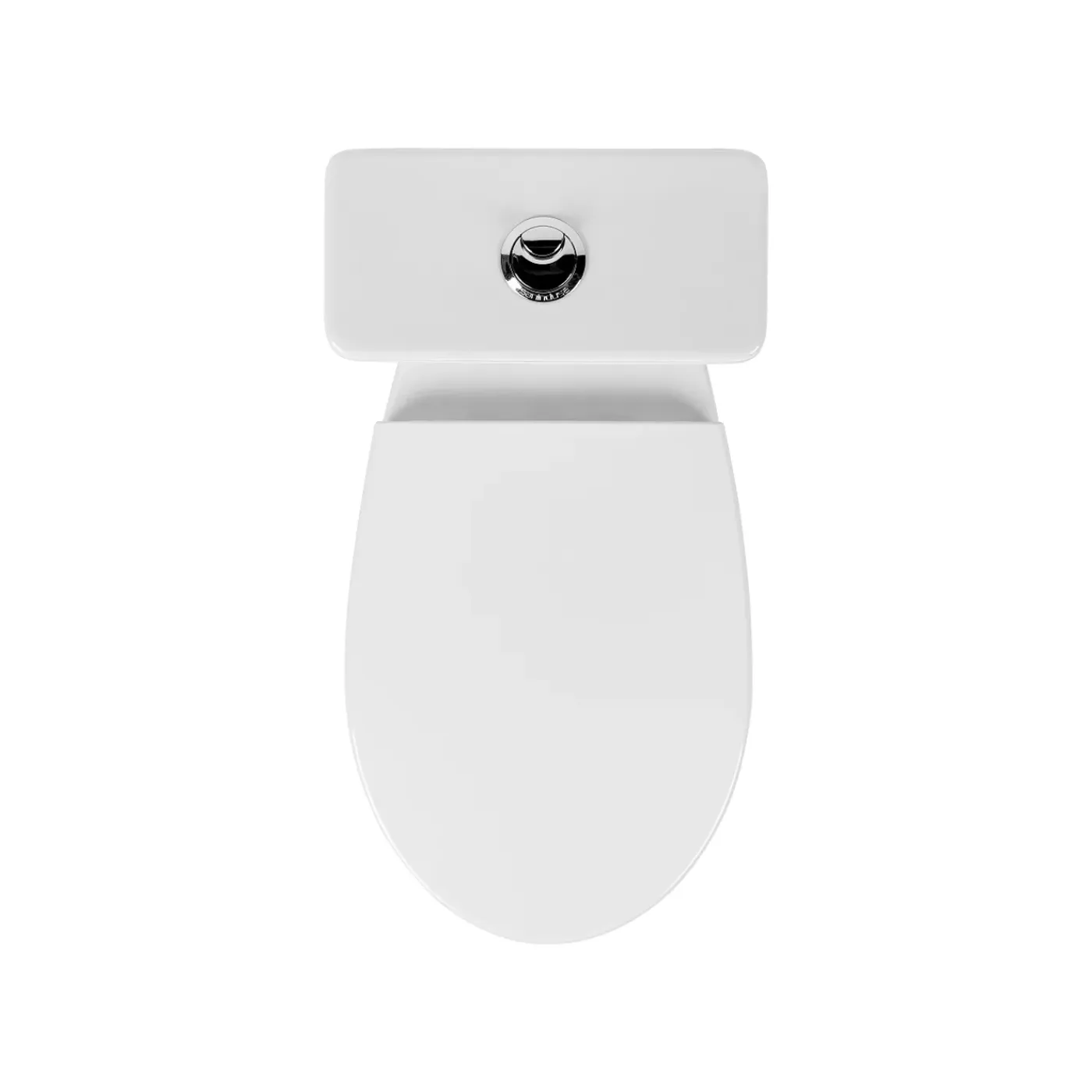 AquaVive – Praxis Eigen Merk Aquavive Cormor Duoblok toilet met randloze toiletpot - wit