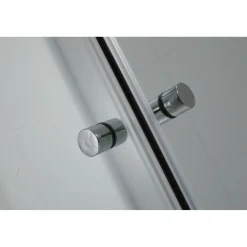 AquaVive - Douchedeur Zanzibar 90 x 190CM - Chroom Profiel - 5 mm Helder Glas