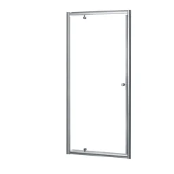 AquaVive - Douchedeur Zanzibar 90 x 190CM - Chroom Profiel - 5 mm Helder Glas