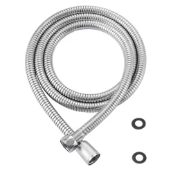 AquaVive Doucheslang - Anti-torsie - Universeel - Chroom - 150cm