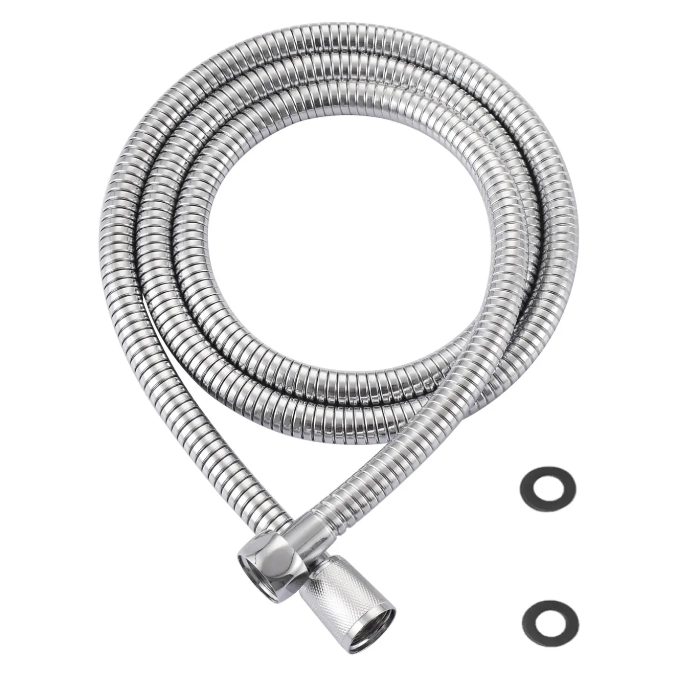 AquaVive Doucheslang - Anti-torsie - Universeel - Chroom - 150cm