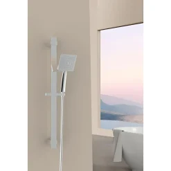 AquaVive – Praxis Eigen Merk AquaVive Doucheslang - Anti-torsie - Universeel - Chroom - 150cm