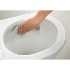AquaVive – Praxis Eigen Merk Aquavive Duoblok toilet Esino met randloze toiletpot - wit