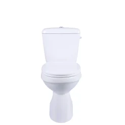 AquaVive duoblok toilet Ippari I AO aansluiting I Soft-close toiletzitting wit
