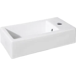 Aquavive Fontein Savuto - Keramiek - Wit - 40x22x11,5cm