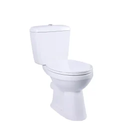 AquaVive – Praxis Eigen Merk Aquavive Ippari Duoblok toilet met softclose toiletzitting - PK - wit