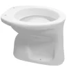 Aquavive Staande Toiletpot - Odet - Vlakspoel - Vloeruitgang - 46,5x36,5cm - Wit