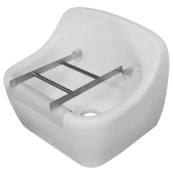 AquaVive – Praxis Eigen Merk AquaVive uitstortbak Bleone keramiek 33,5cm wit