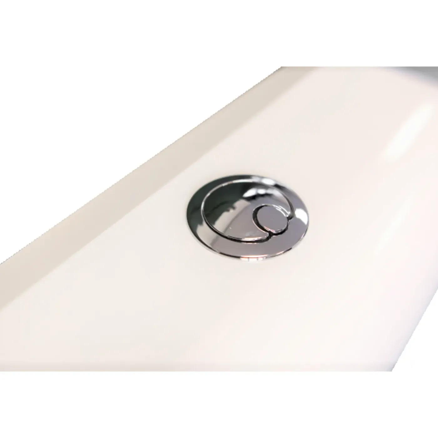 AquaVive – Praxis Eigen Merk Aquavive WC stortbak Lambro - Kunststof - 3/6L Tweeknops - 34x41,5x13,7cm