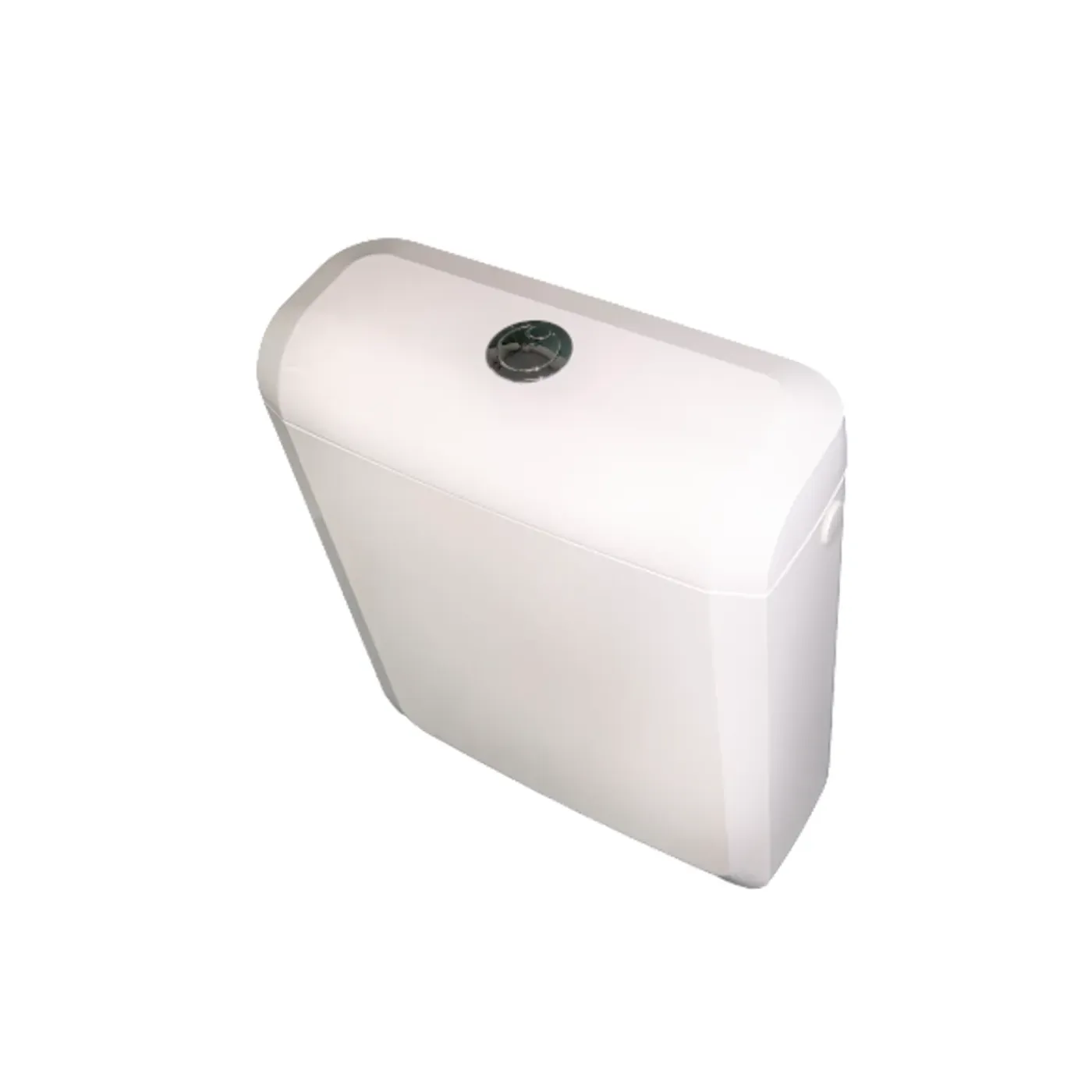 AquaVive – Praxis Eigen Merk Aquavive WC stortbak Lambro - Kunststof - 3/6L Tweeknops - 34x41,5x13,7cm