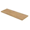 Aquazuro Wastafelblad Napoli - Hout - Melamine - Natuur Eik - 180x48cm