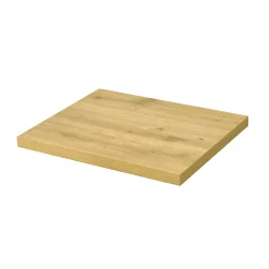 AquaVive – Praxis Eigen Merk Aquazuro Wastafelblad Napoli - Hout - Melamine - Scandinavische Eik - 60x48cm
