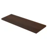 Aquazuro Wastafelblad Napoli - Hout - Notelaar - 180x48cm